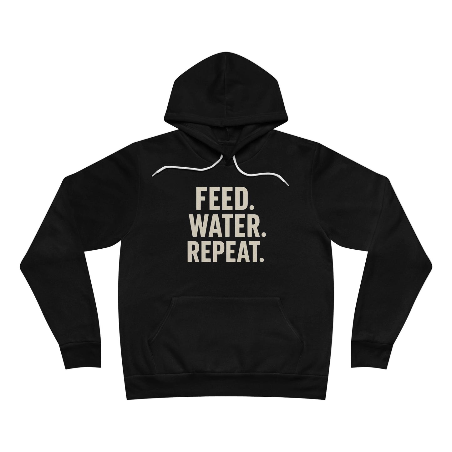 Unisex Sponge Fleece Pullover Hoodie with 'Feed. Water. Repeat.' Design | Cozy Gift for Gamers | Casual Streetwear, Everyday Wear, [...]