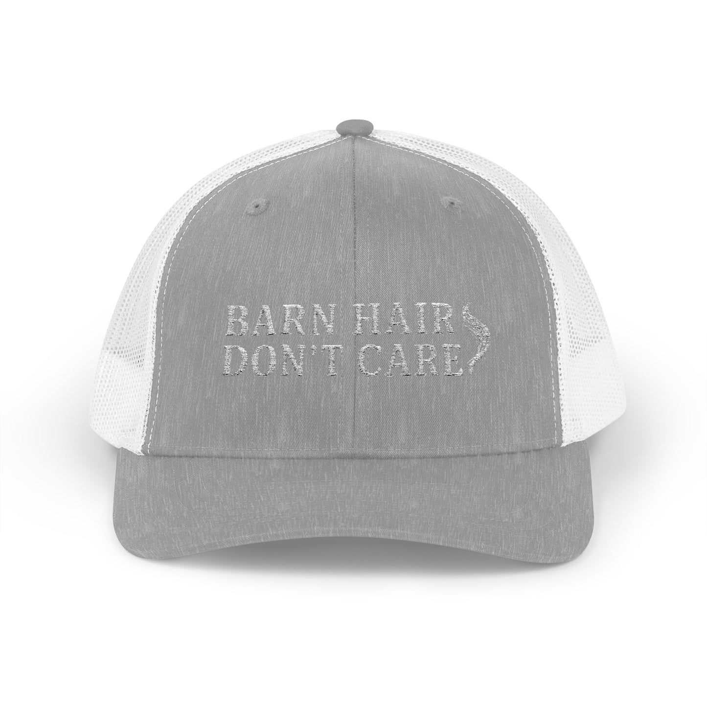 Barn Hair Don't Care Snapback Trucker Cap | Fun Casual Hat for Country Lovers, Farm Life Accessory, Perfect Gift for Outdoorsy [...]