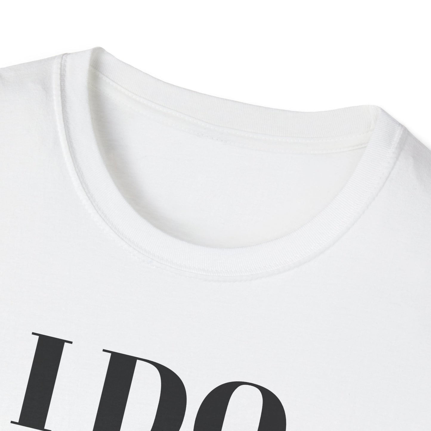 Cute Bunny Graphic Tee - I DQ for Fun, Unisex Softstyle T-Shirt, Funny Animal Shirt, Gift for Animal Lovers, Casual Wear, Easter Gift