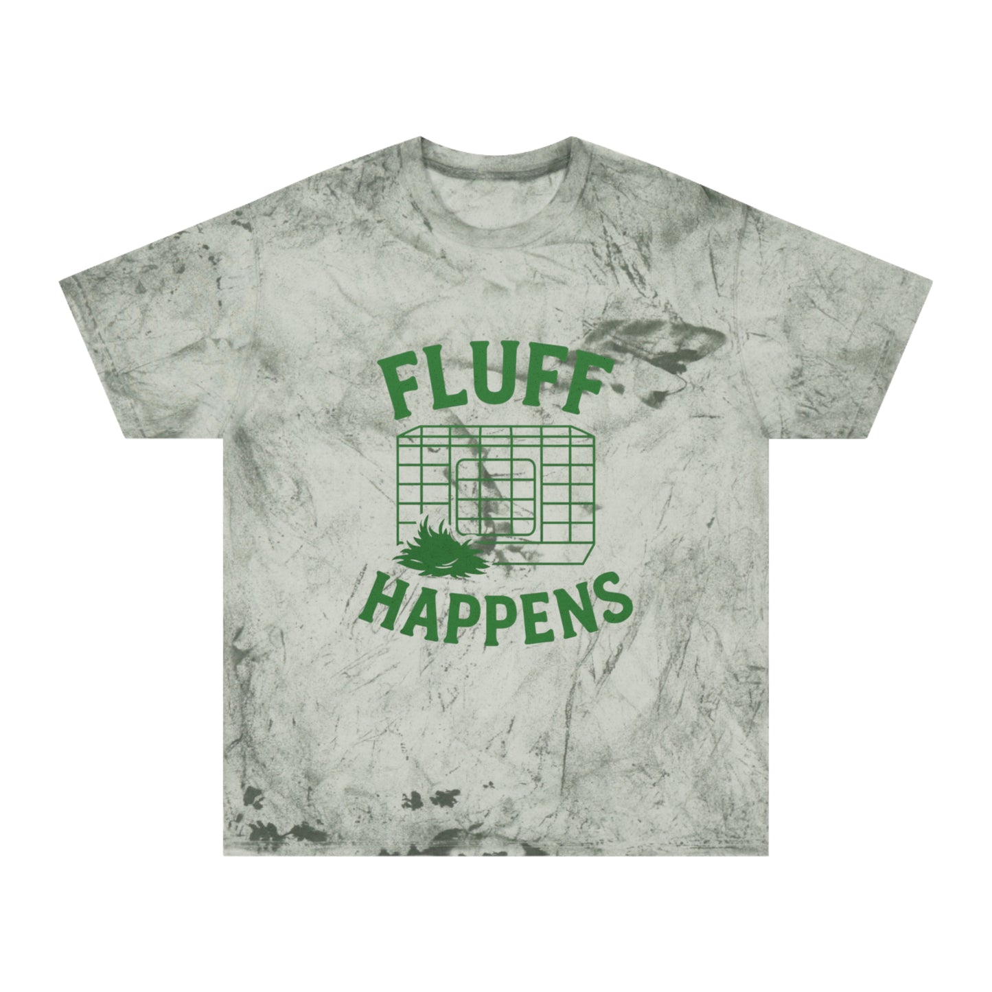 Color Blast T-Shirt with Fluff Happens Design, Unisex Casual Shirt, Gift for Friends, Summer Wear, Trendy Tie-Dye Tee, Unique Graphic [...]