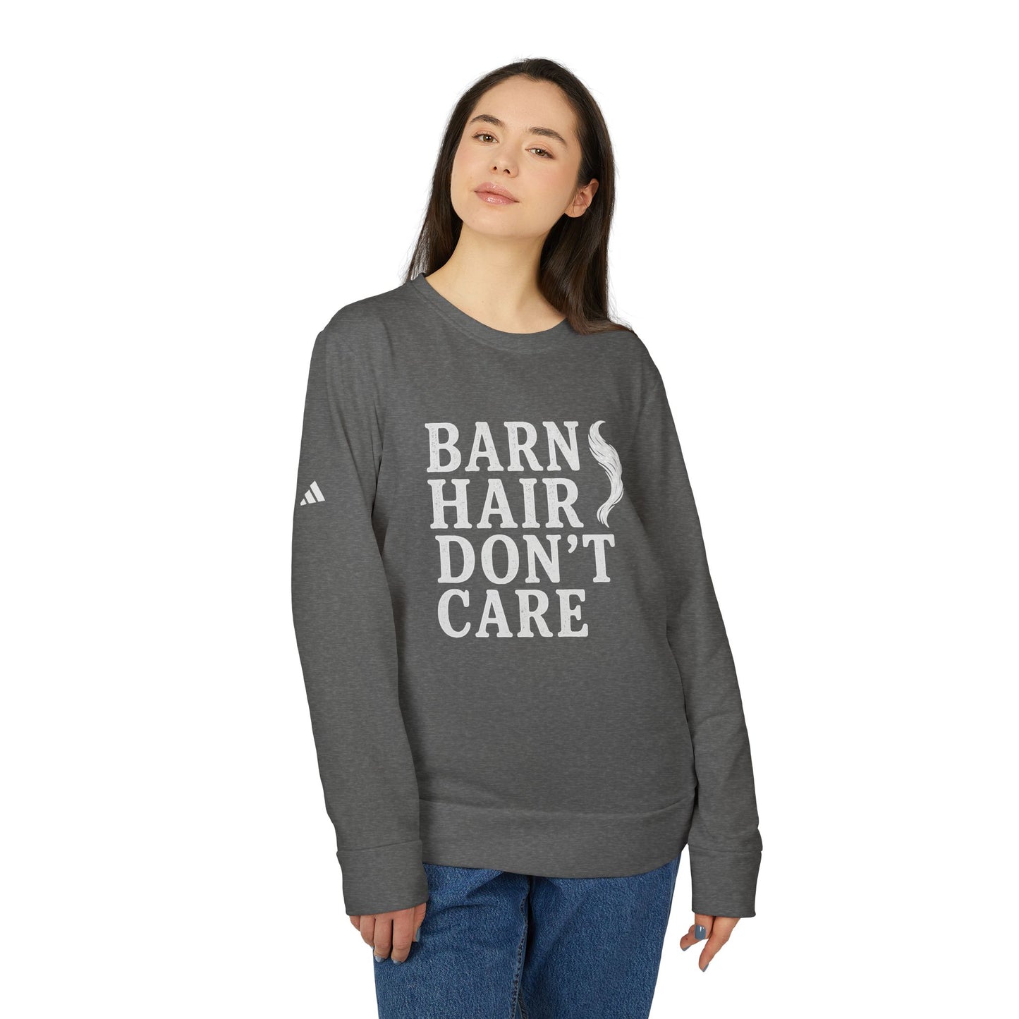 Casual Crewneck Sweatshirt, Cozy Fleece Top for Barn Lovers, Fun Gift for Animal Lovers, Comfortable Everyday Wear, Perfect for Fall & [...]