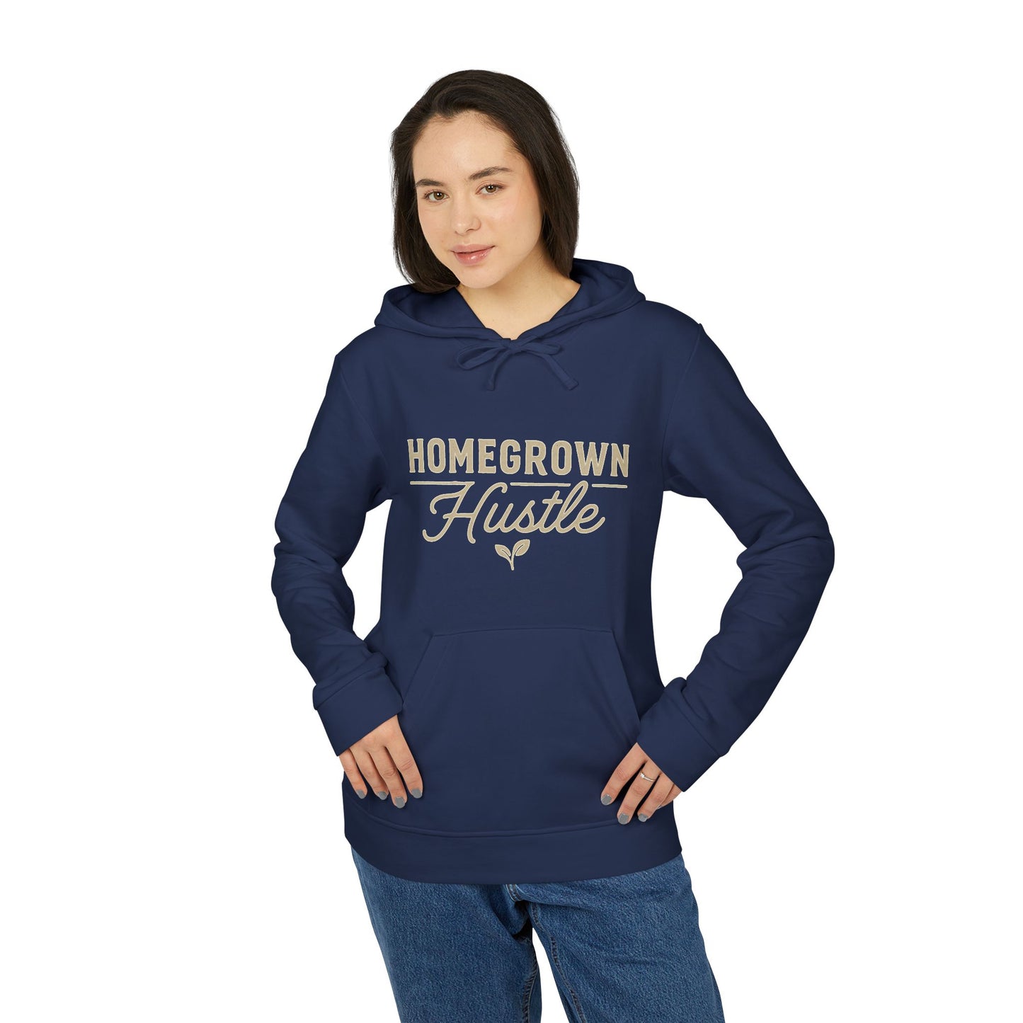Home Blown Hustle Hoodie | Unisex Fleece Sweatshirt for Casual Wear, Gifts, Fitness Events, Weekend Outings, Cozy Style