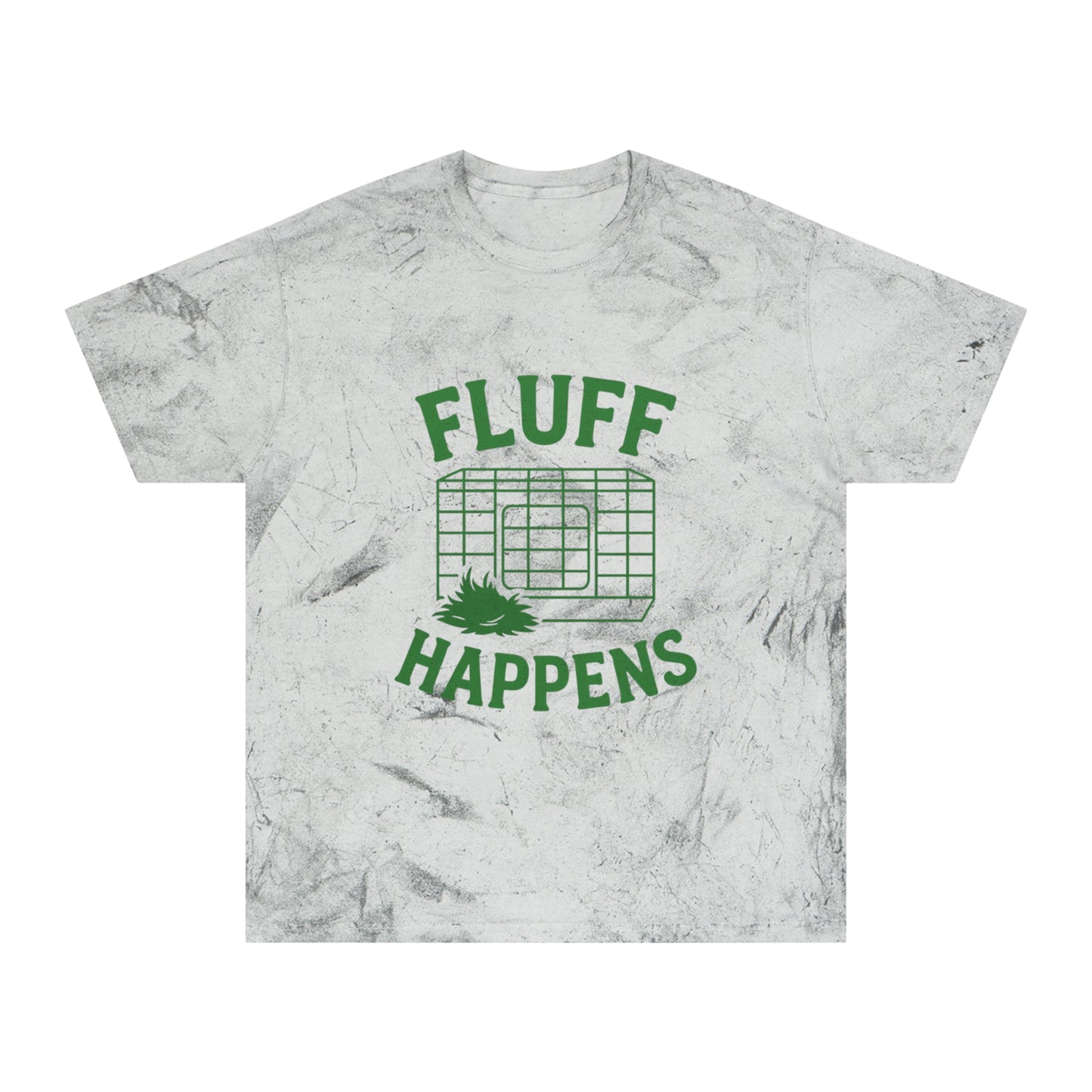 Color Blast T-Shirt with Fluff Happens Design, Unisex Casual Shirt, Gift for Friends, Summer Wear, Trendy Tie-Dye Tee, Unique Graphic [...]