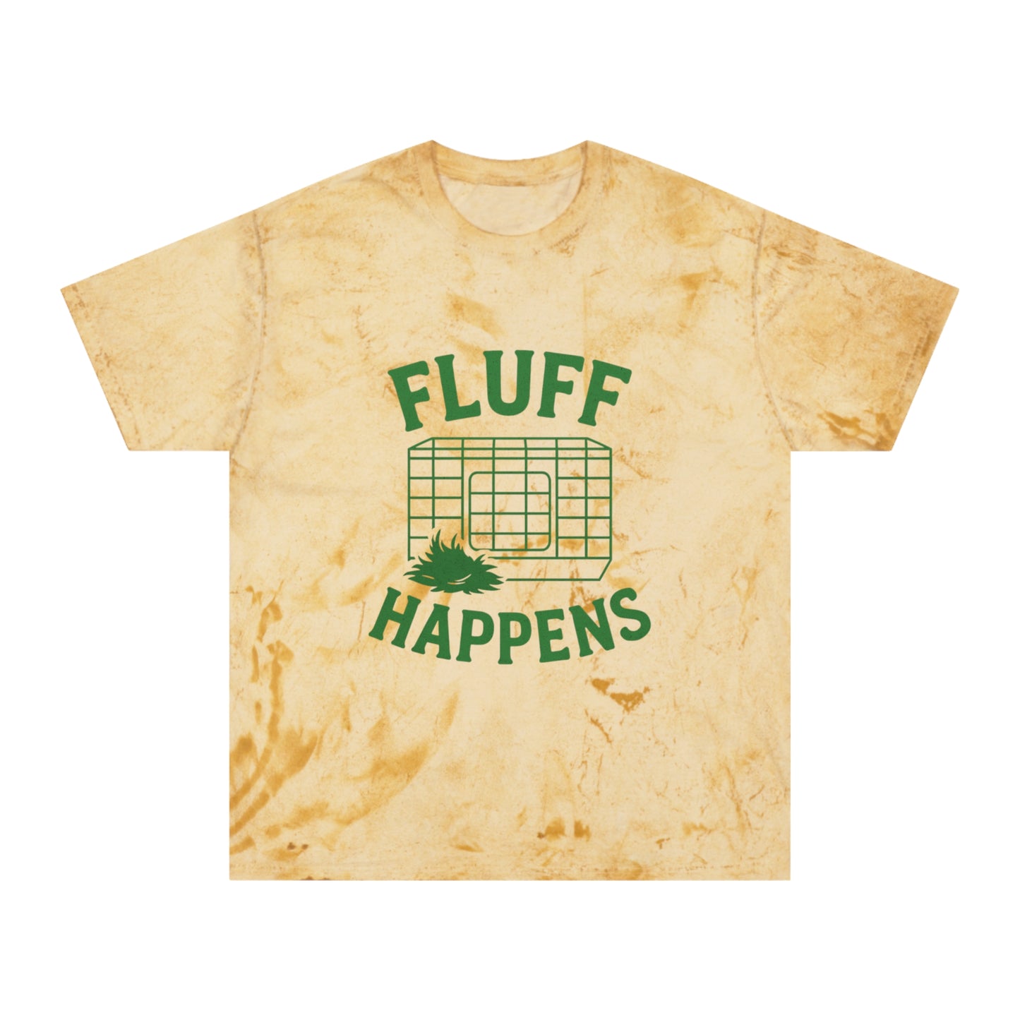 Color Blast T-Shirt with Fluff Happens Design, Unisex Casual Shirt, Gift for Friends, Summer Wear, Trendy Tie-Dye Tee, Unique Graphic [...]