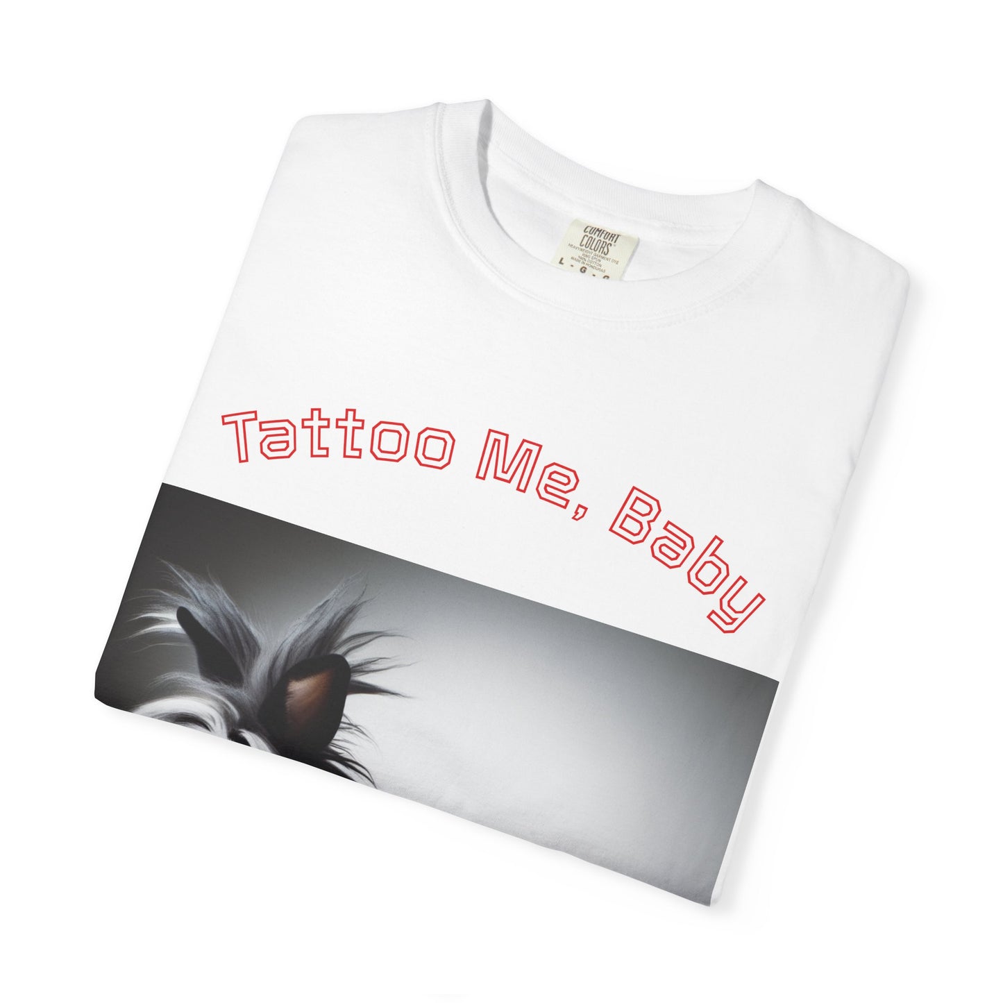 Stylish Unisex Graphic Tee - Fun Rabbit Design, Tattoo Me, Baby  Casual Wear, Everyday Comfort