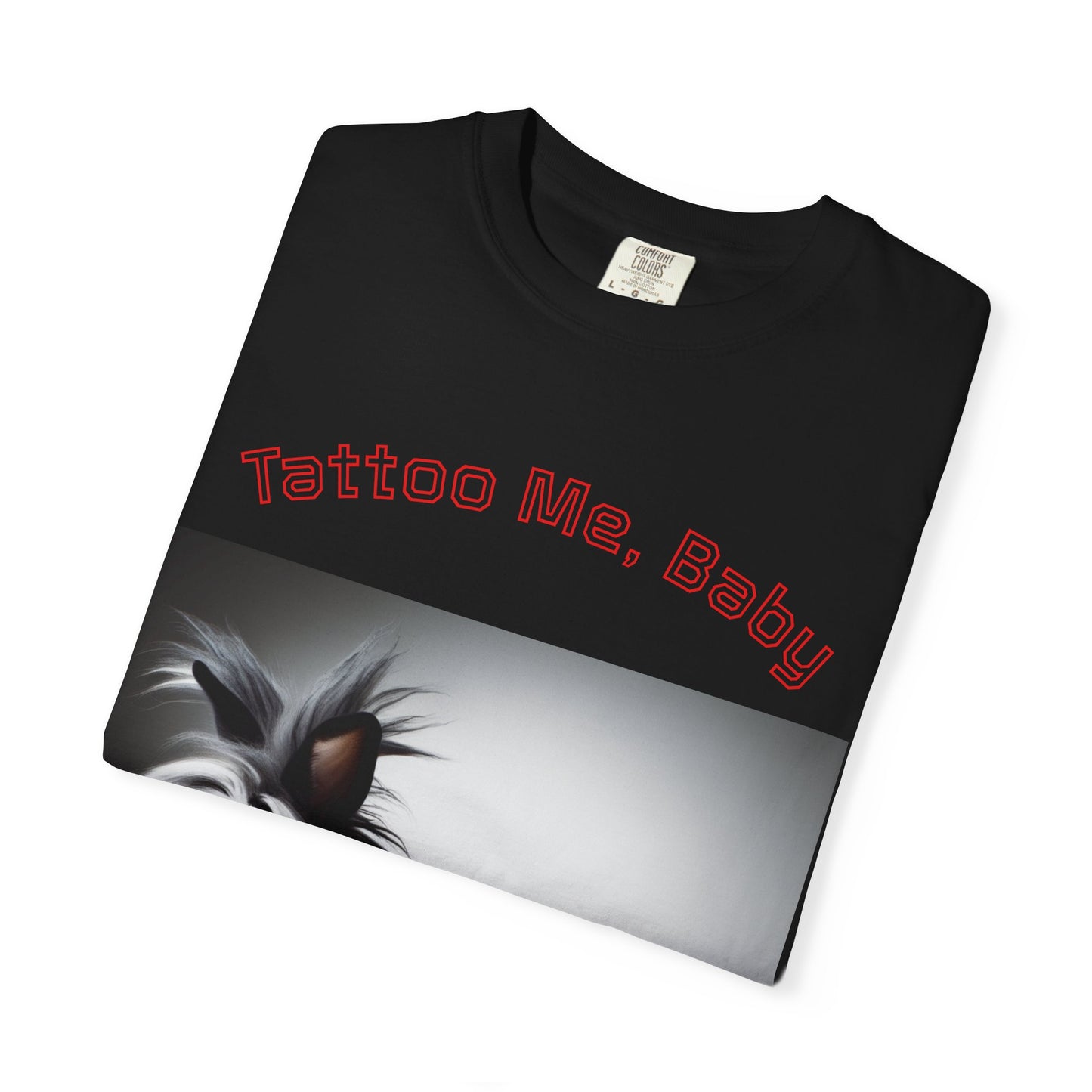 Stylish Unisex Graphic Tee - Fun Rabbit Design, Tattoo Me, Baby  Casual Wear, Everyday Comfort