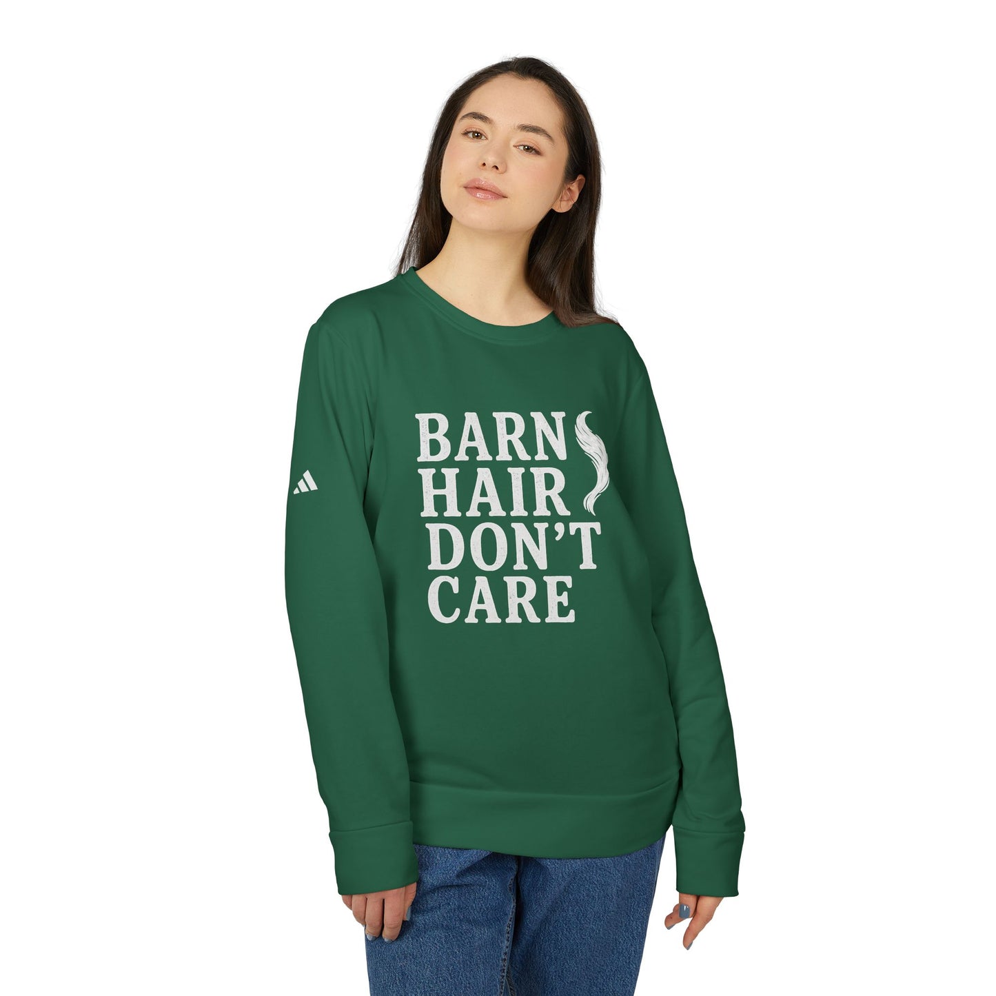 Casual Crewneck Sweatshirt, Cozy Fleece Top for Barn Lovers, Fun Gift for Animal Lovers, Comfortable Everyday Wear, Perfect for Fall & [...]
